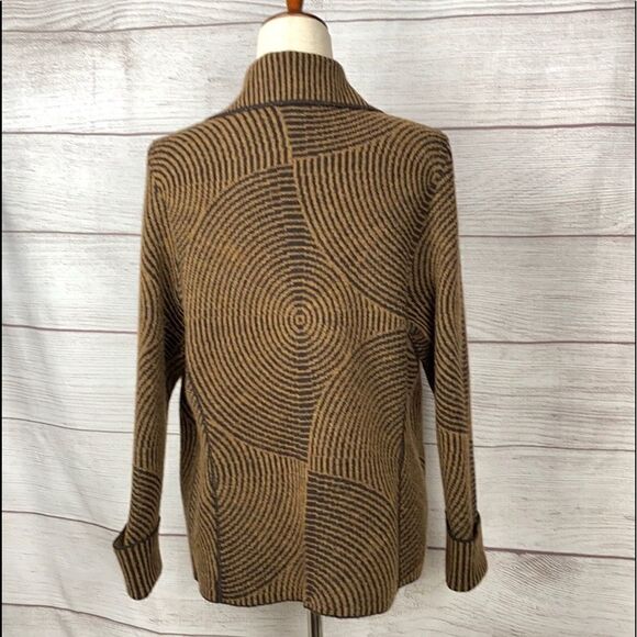 NWT STIZZOLI Italian Wool Blend Zip Front Jacket M - Picture 6 of 12